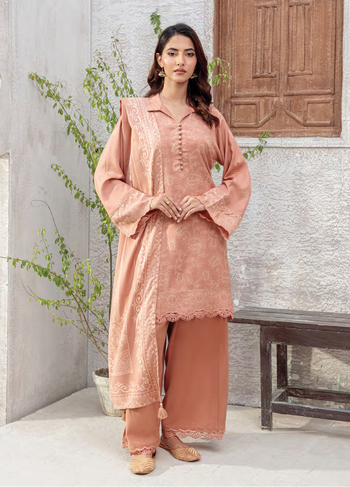 Lakhany Printed Pashmina Suits Stitched 3 Piece
