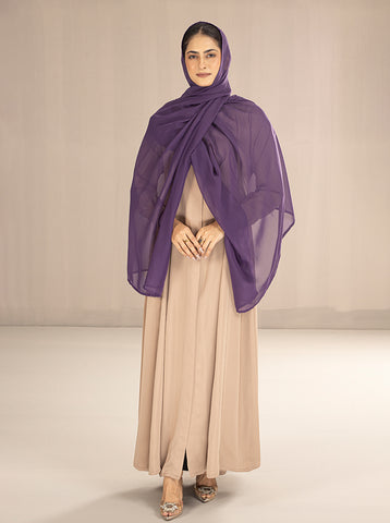 Premium Plain Chiffon Hijab – Lightweight Everyday Essential