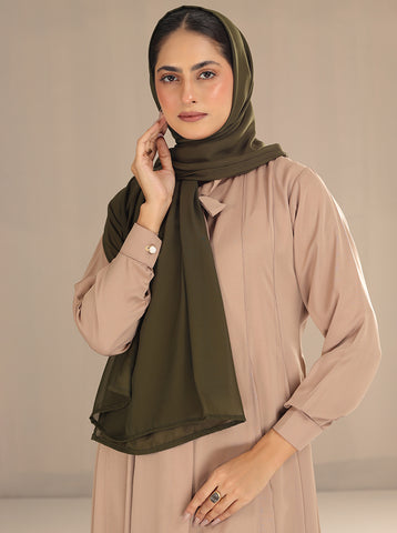 Premium Plain Chiffon Hijab – Lightweight Everyday Essential
