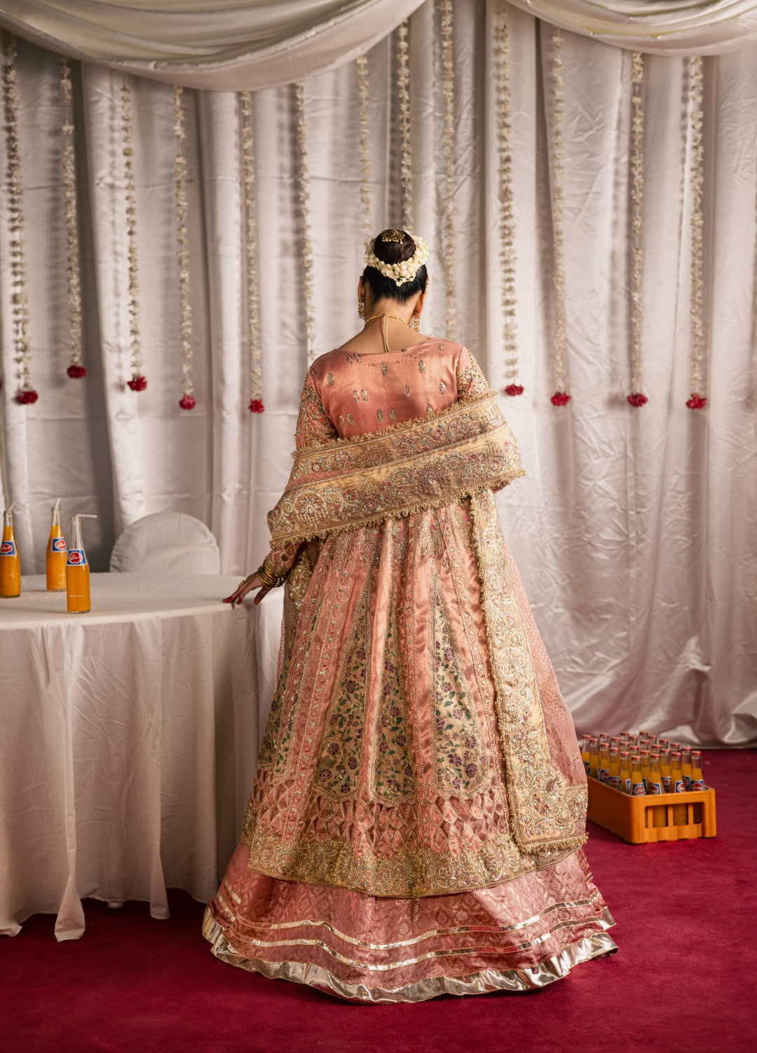 Jhil Mil by Maria Osama Khan Embroidered Tissue Suits 3 Piece