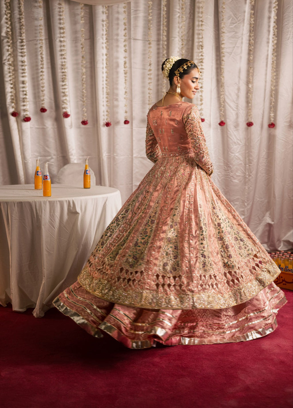 Jhil Mil by Maria Osama Khan Embroidered Tissue Suits 3 Piece