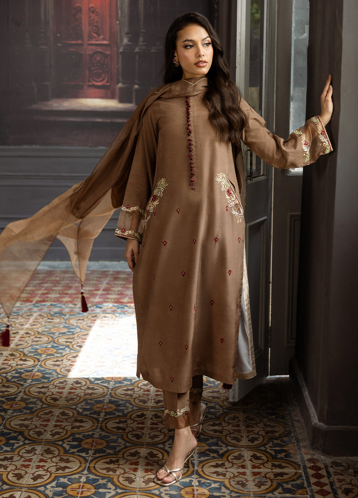 Elara by Mavie Women Pret Ramen Silk Taupe