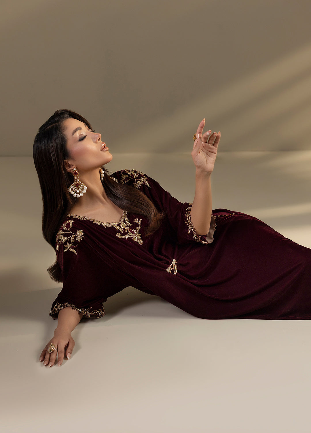 Noir by Mavie Pret Luxury Velvet Czarina