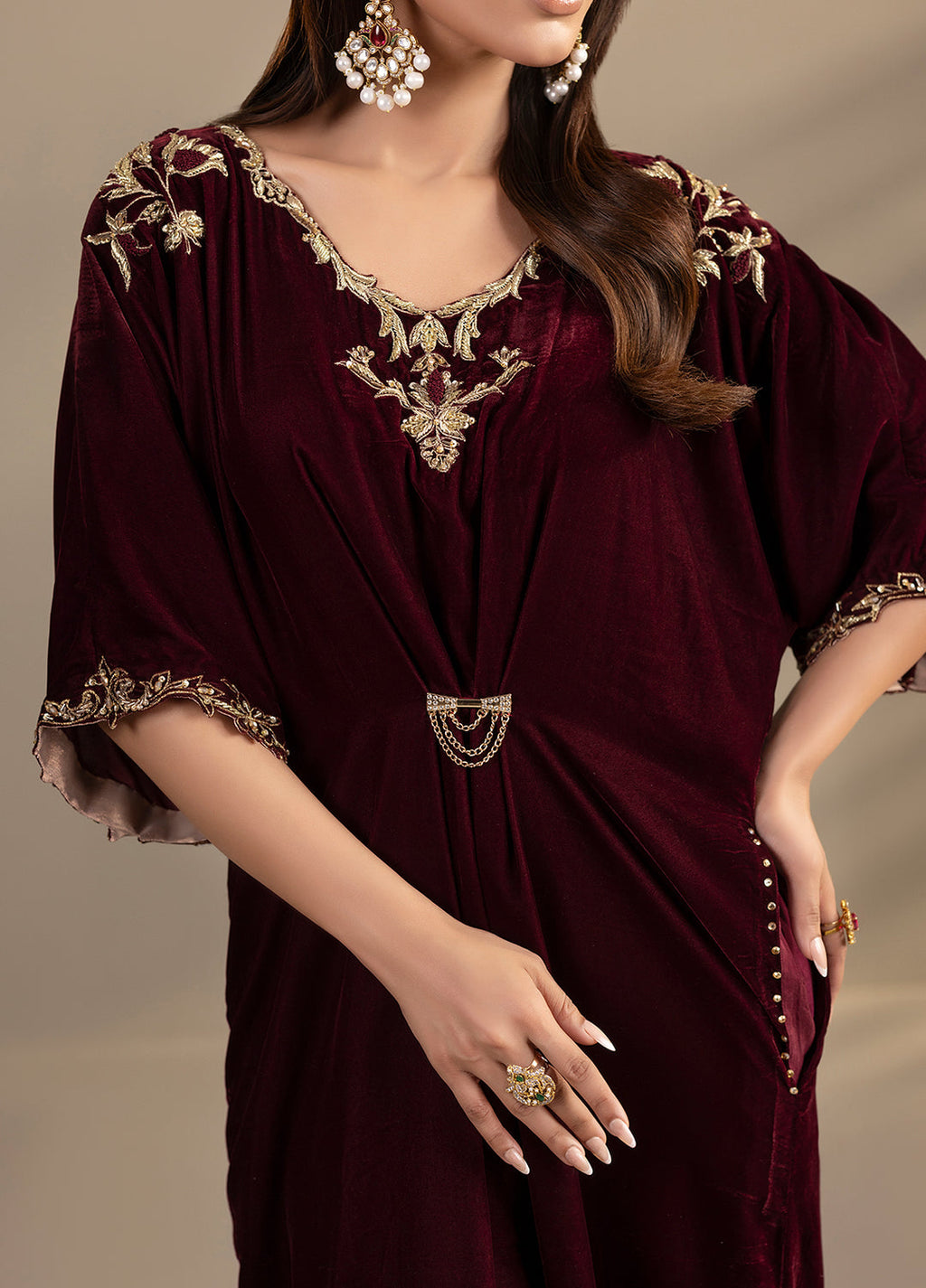 Noir by Mavie Pret Luxury Velvet Czarina