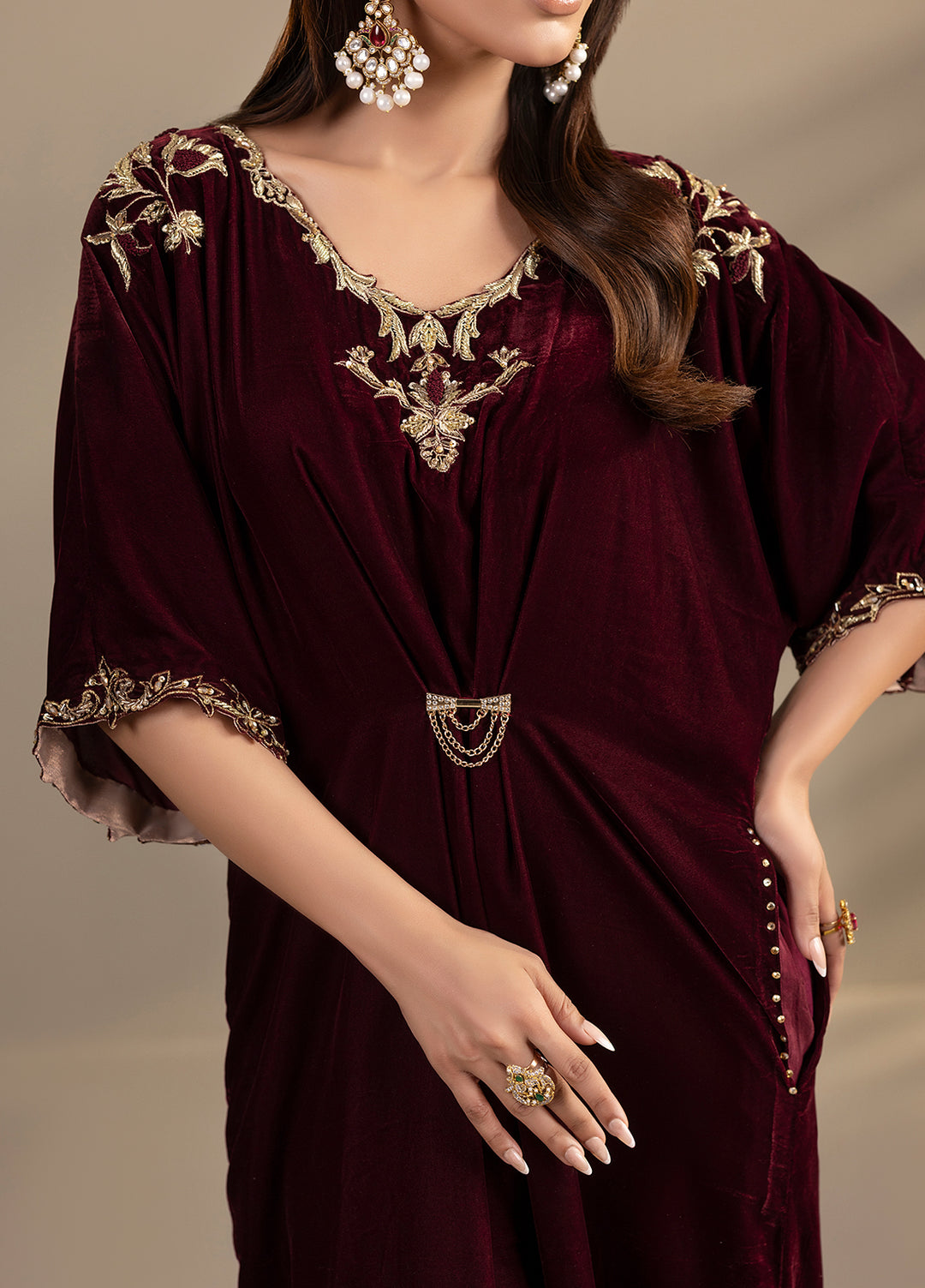 Noir by Mavie Pret Luxury Velvet Czarina