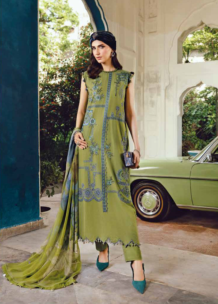 M Prints by Maria B Embroidered  Suits Stitched 3 Piece