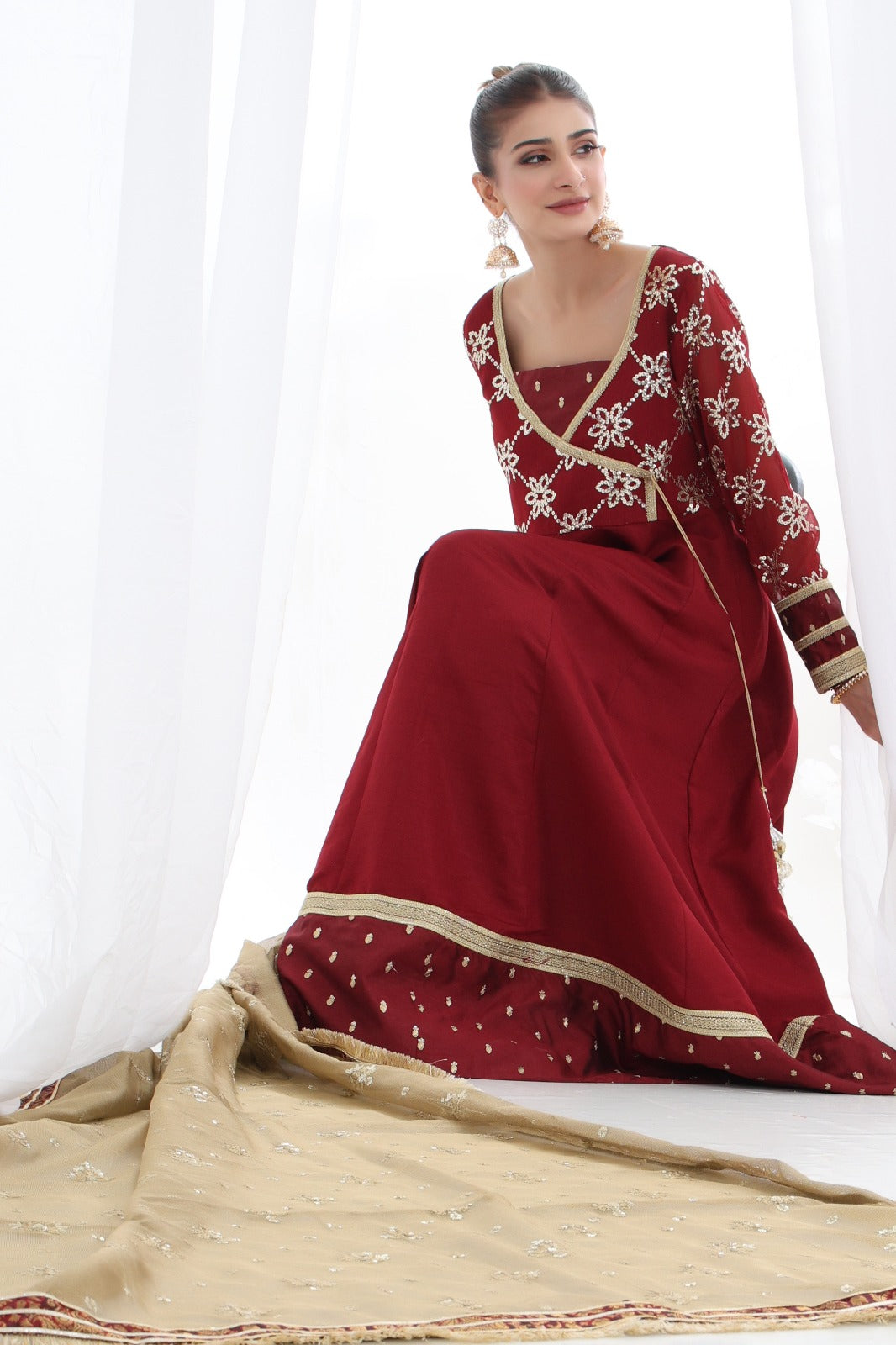 Crimson Charm (Three Piece)