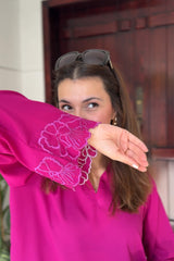 Pink 2-Piece Kurti Set – Effortless Elegance & Timeless Charm