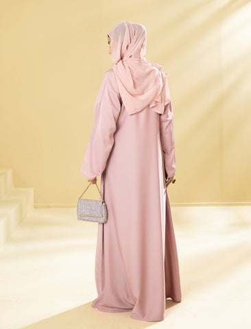 PINK SERENITY ABAYA