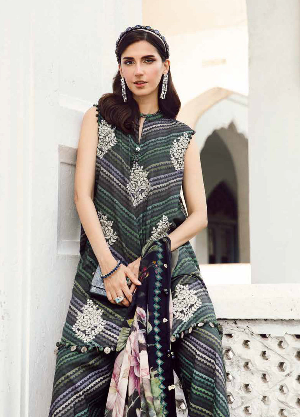 M Prints by Maria B  Suits 3 Piece Cambric