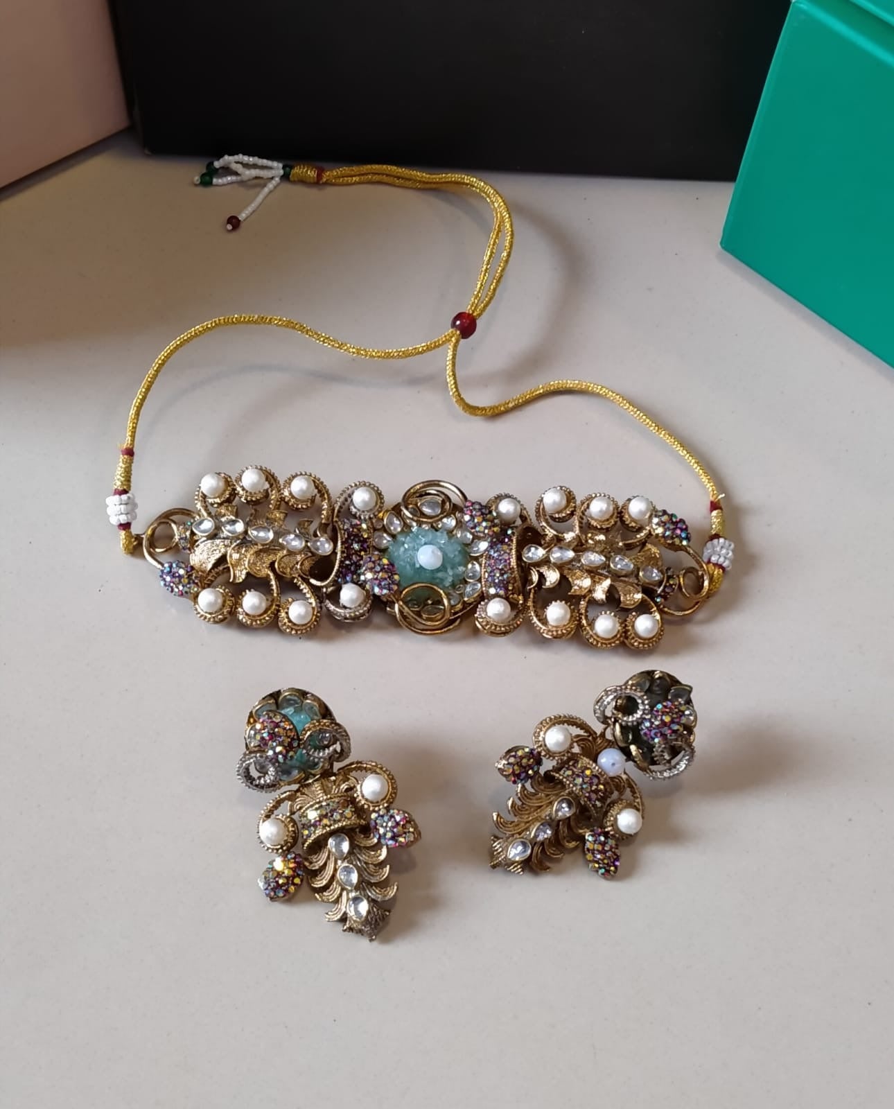 Handmade Turkish With Crush Stone Coker Set