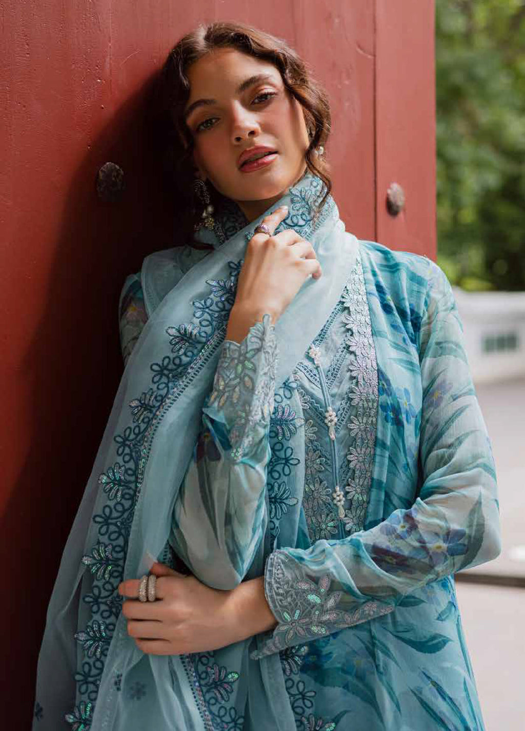 Ballerina by Nureh Stitched Embroidered and Embellished