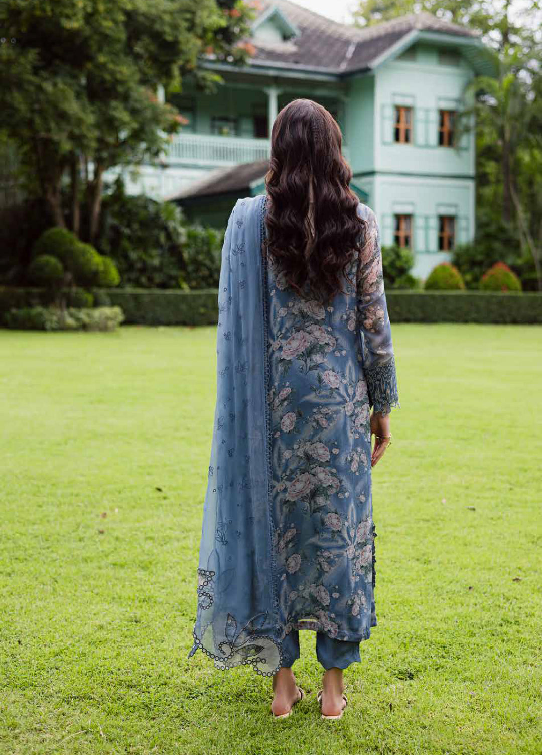 Ballerina by Nureh Stitched Embroidered