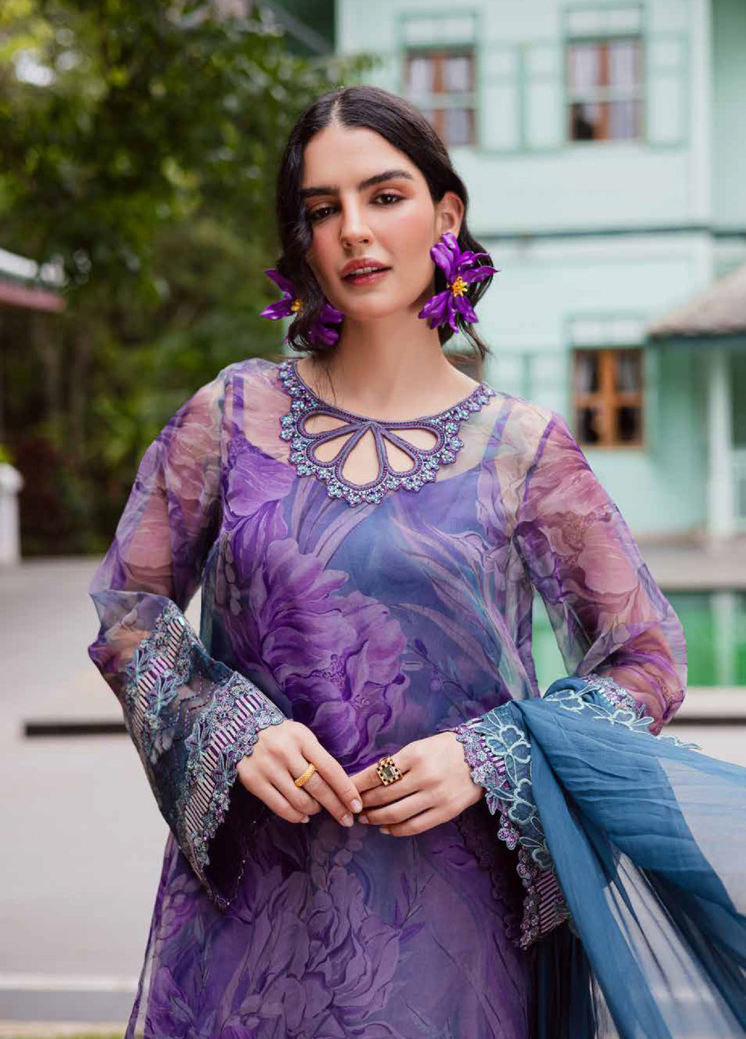 Ballerina by Nureh Stitched Embroidered