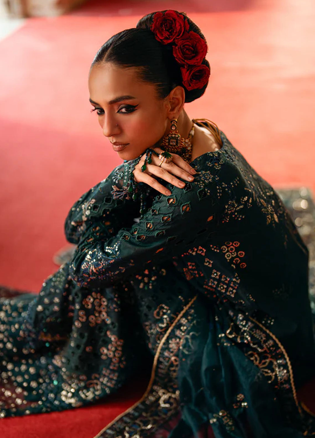 Mehermaah Embroidered Suits  3 Piece