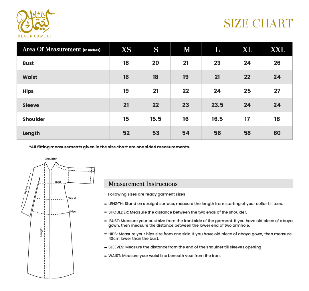 KHULOOD EMBELLISHED ABAYA