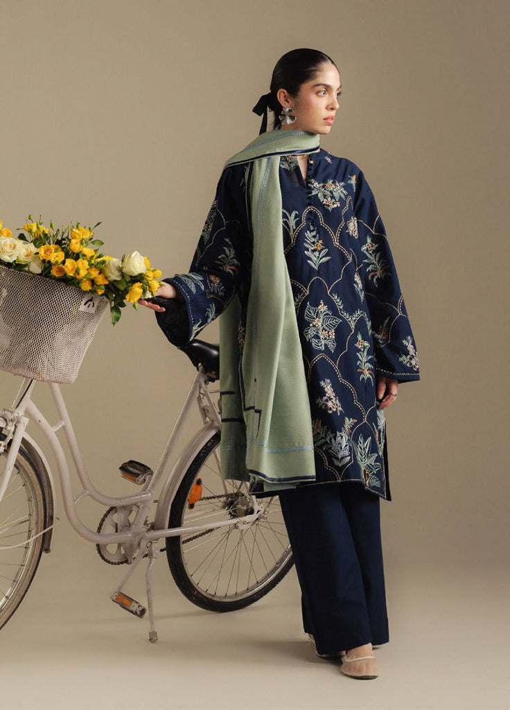 Coco by Zara Shahjahan  Winter Khaddar Embroidered Suits 3 Piece