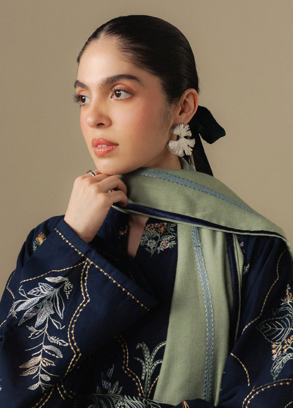 Coco by Zara Shahjahan  Winter Khaddar Embroidered Suits 3 Piece