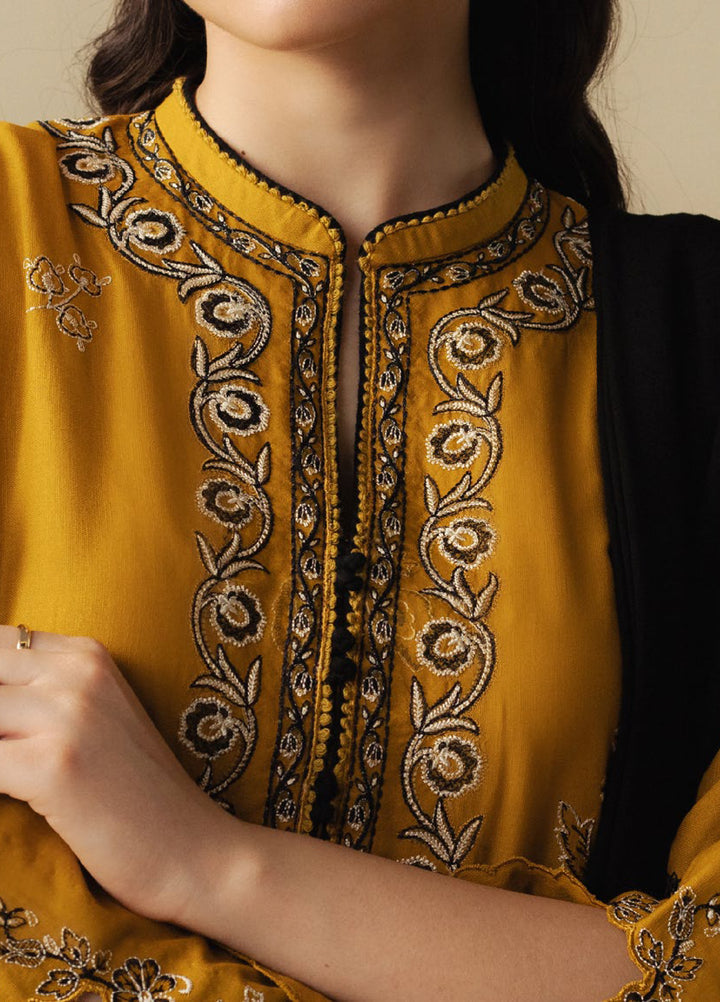 Coco by Zara Shahjahan Stitched Winter Khaddar Embroidered Suits 3 Piece