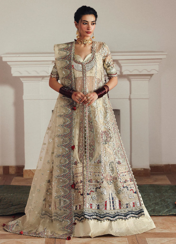 Afrozeh Embroidered Organza Suits 3 Piece
