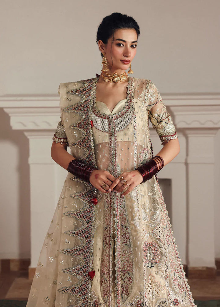 Afrozeh Embroidered Organza Suits 3 Piece