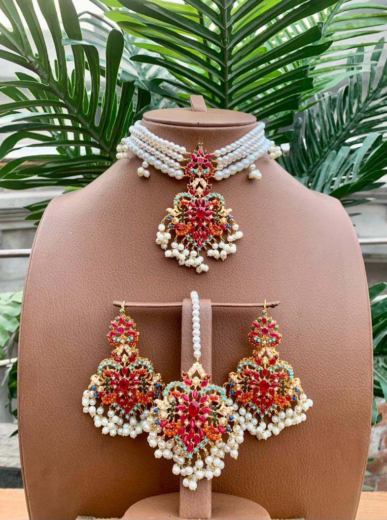 Choker Sets with Bindiya