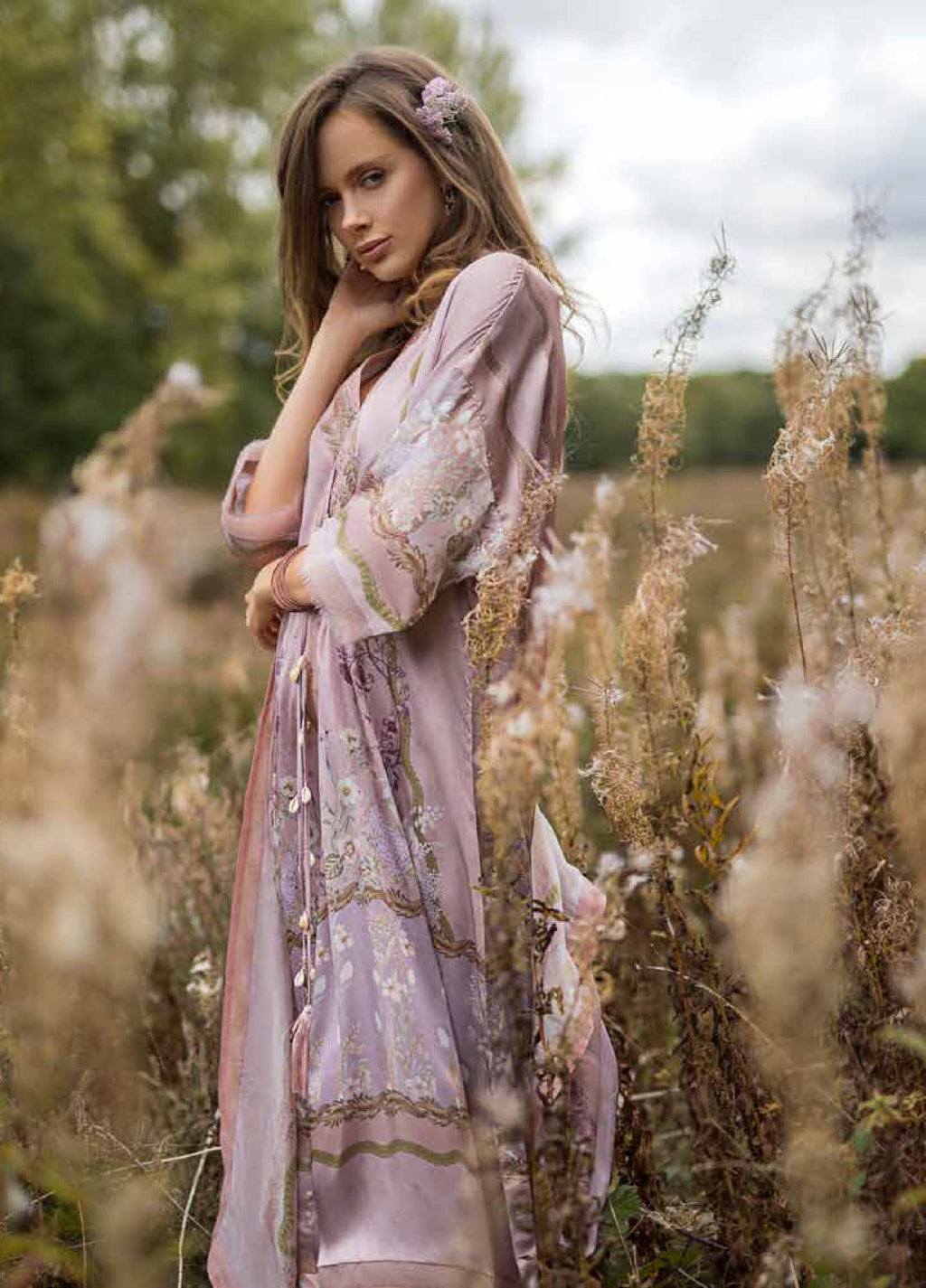 Sobia Nazir Satin Printed 3 Piece Suits SN25SF D-09