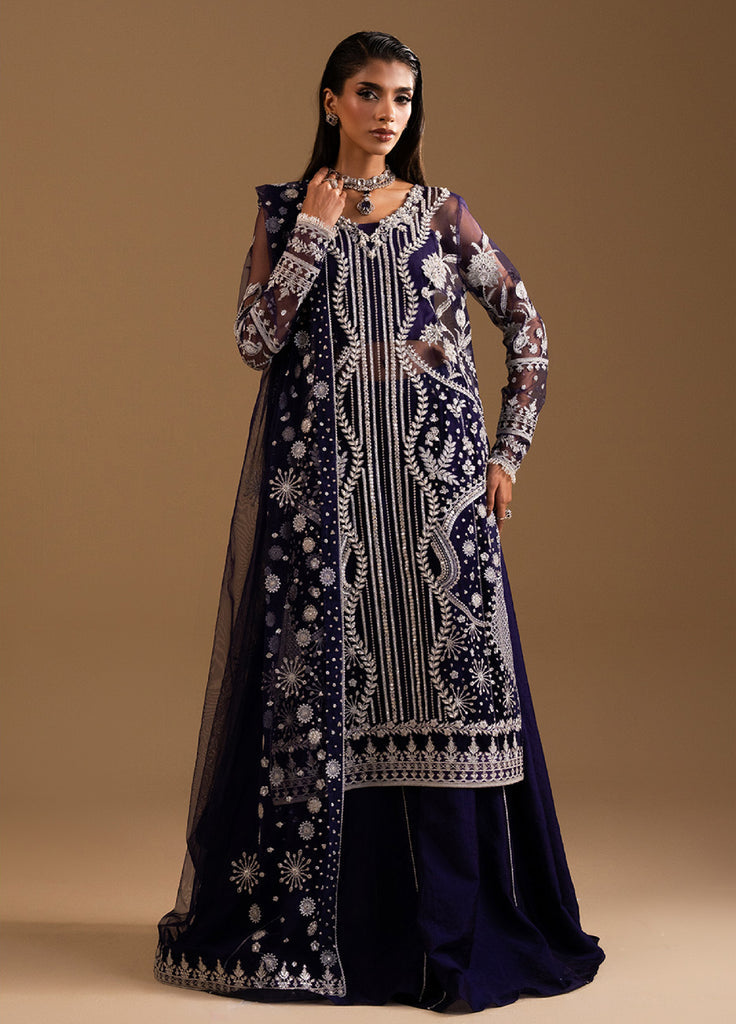 Afsanay by Zariya Luxury Embroidered Stitched Chiffon 3 Piece Suits