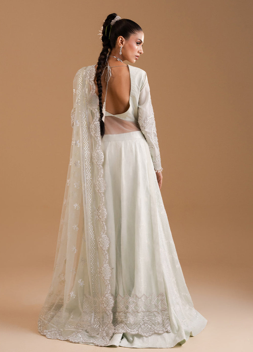 Afsanay by Zariya Luxury Embroidered Stitched Chiffon 3 Piece Suits