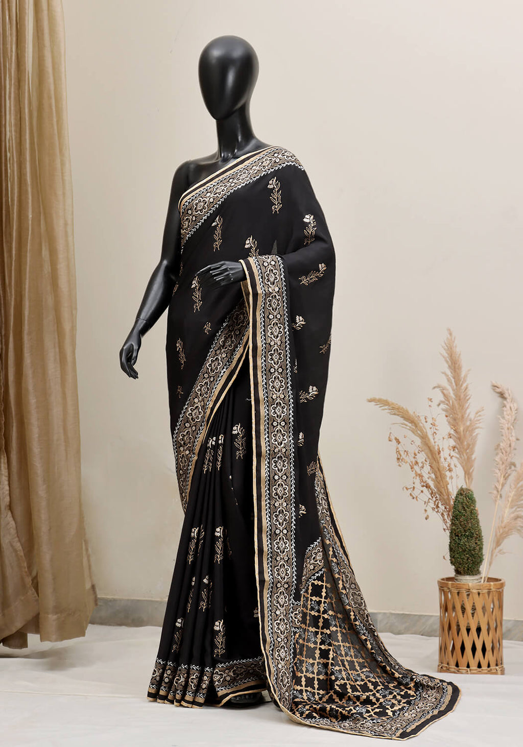 Premium Block Print - Black