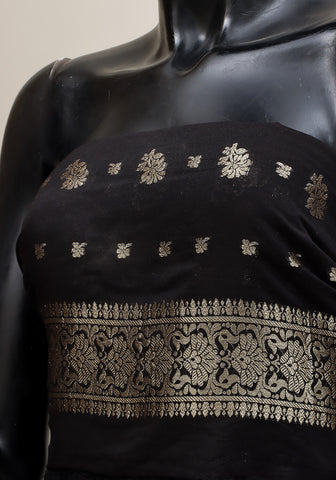 Shibori Banarasi Saree - Maroon