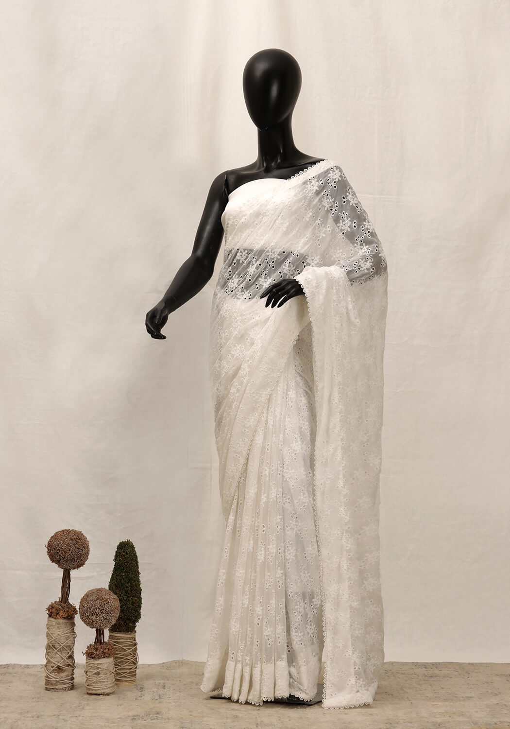 Chiffon Chicken Kaari - White