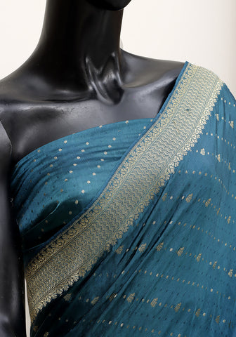 Silk Banarasi Saree - Zinc