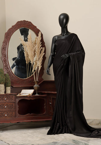 Arabian Shimmer Saree - Black