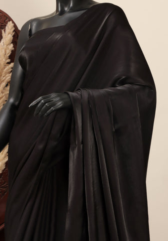 Arabian Shimmer Saree - Black