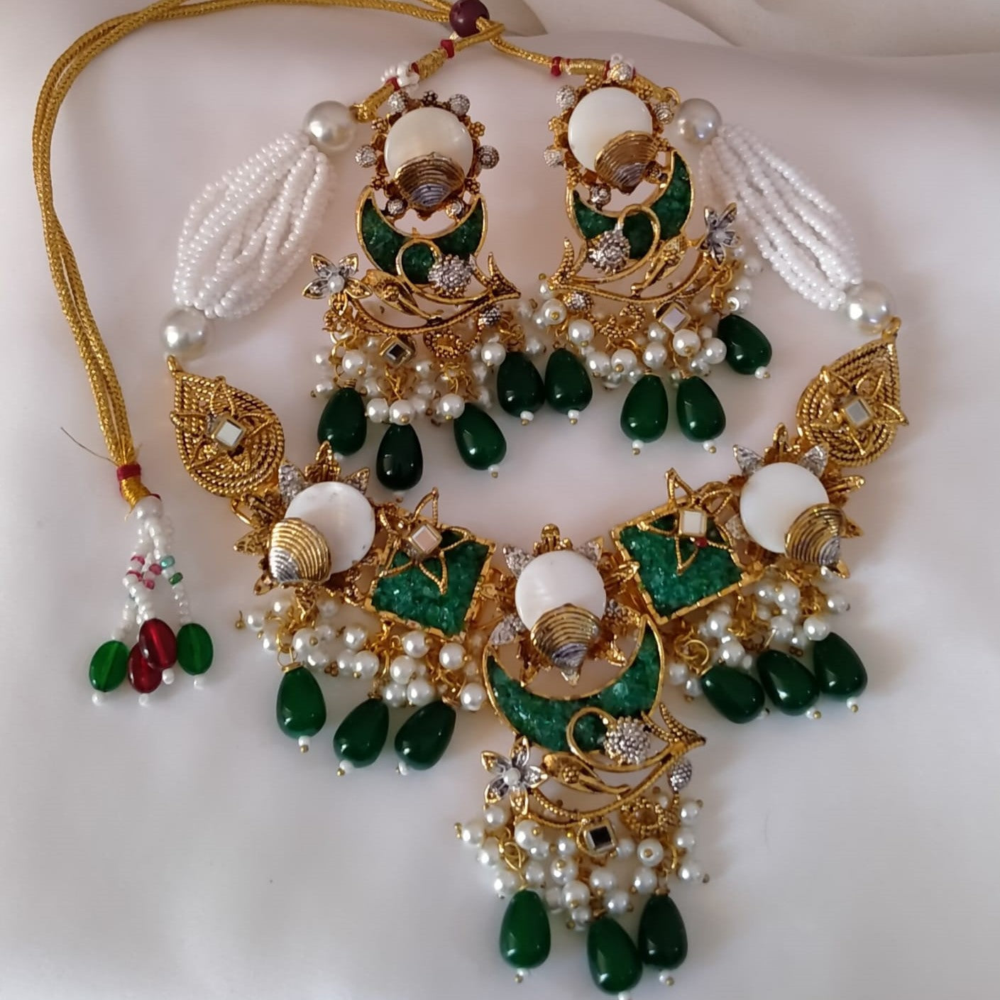 Green Egyptain Crystal Sets