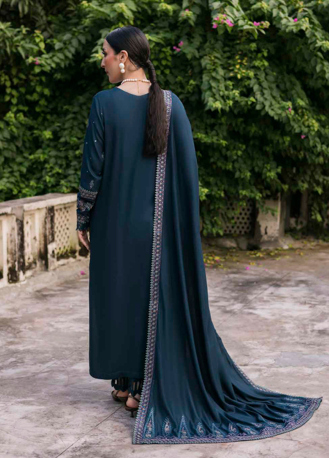 Nureh Stitched Winter Linen Printed Suits 3 Piece