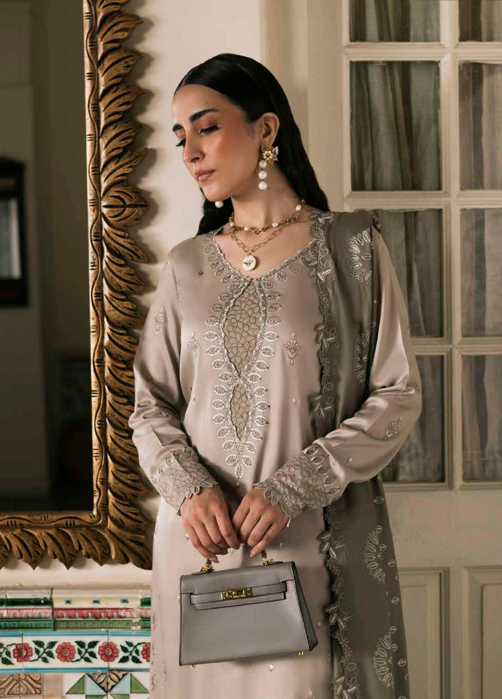 Nureh Winter Linen Suits 3 Piece