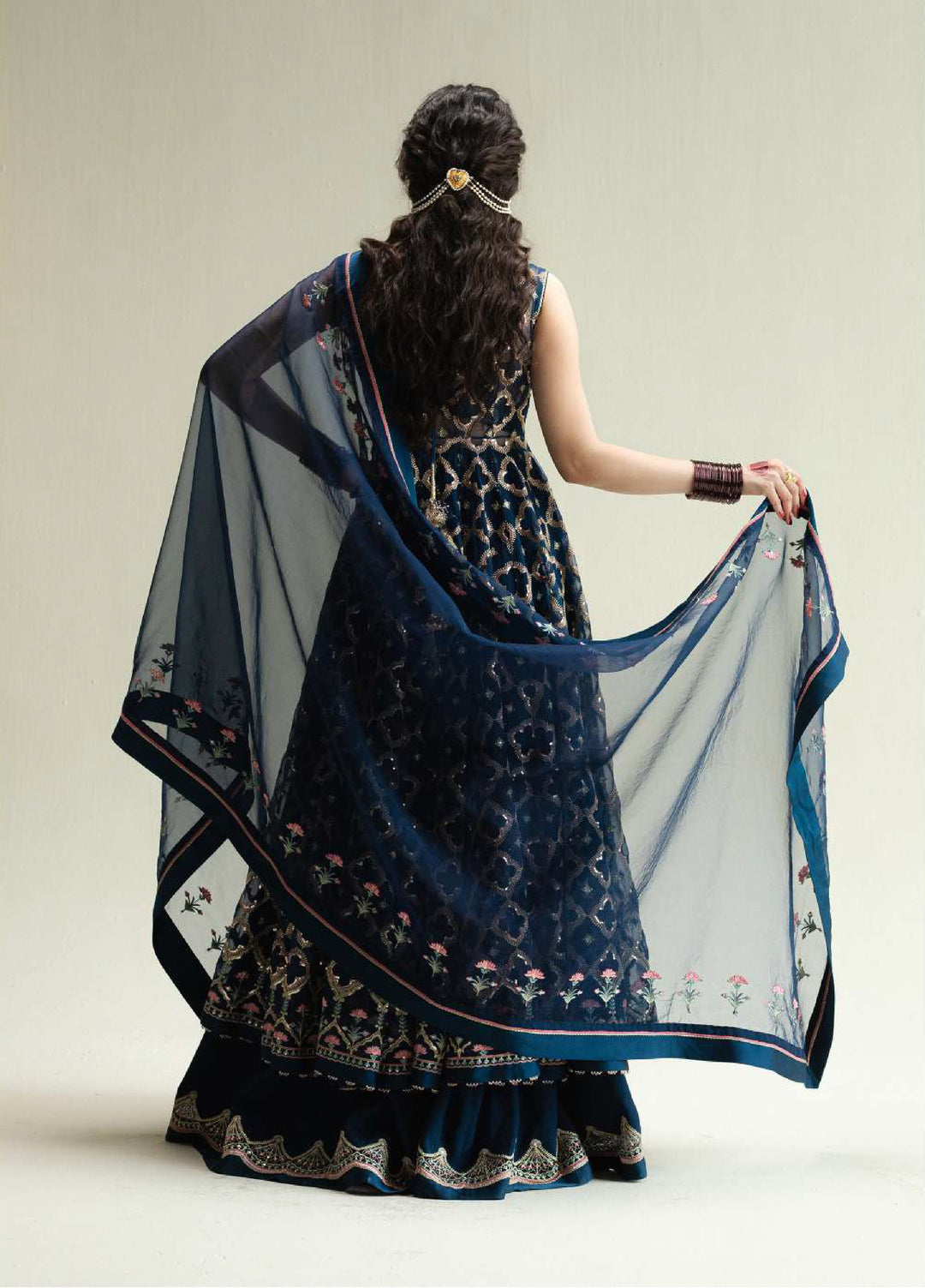 Zara Shahjahan Stitched  Embroidered Organza Suits 3 Piece