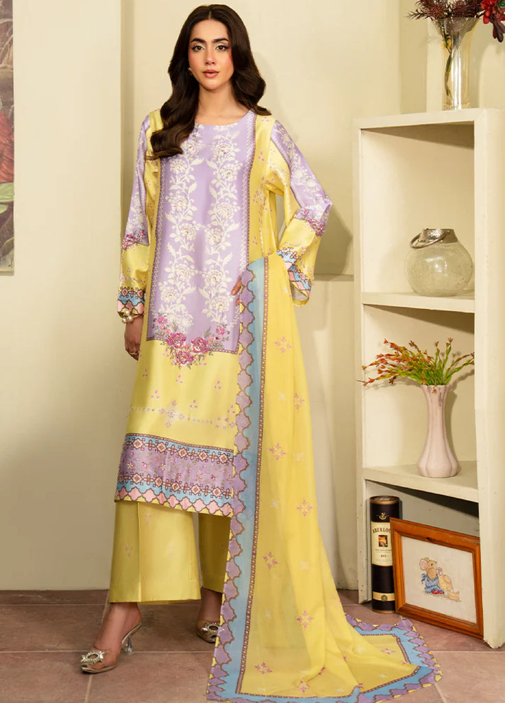 Celeste by Imrozia Pret Hand work Shamooz Silk 3 Piece