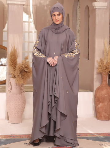 Royal Butterfly Kaftan Abaya