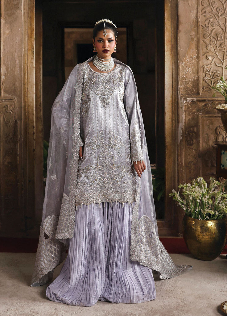 Romansiyyah by Emaan Adeel Embroidered Chiffon Suits 3 Piece