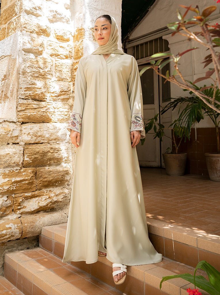 RUQA EMBELLISHED ABAYA (MOMMY)