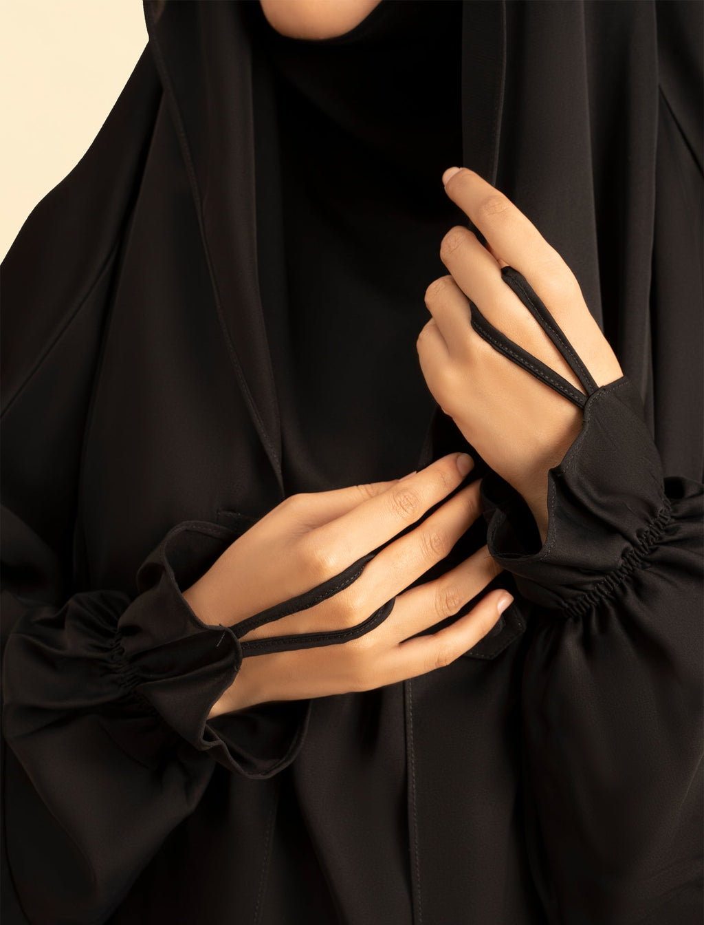 SAUDI JILBAB - BLACK