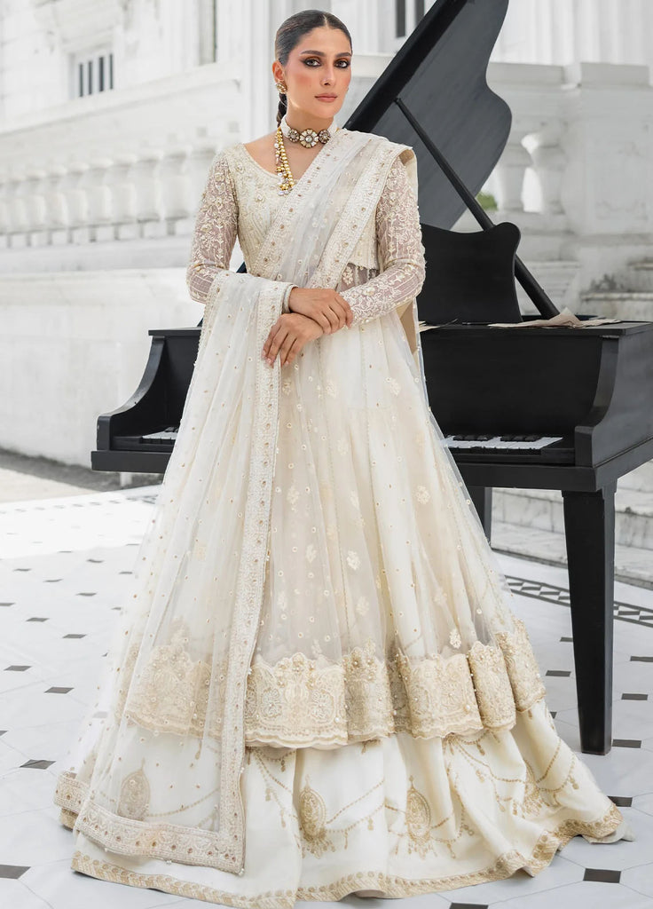 Jahan by Erum Khan Embroidered Net Suits  3 Piece