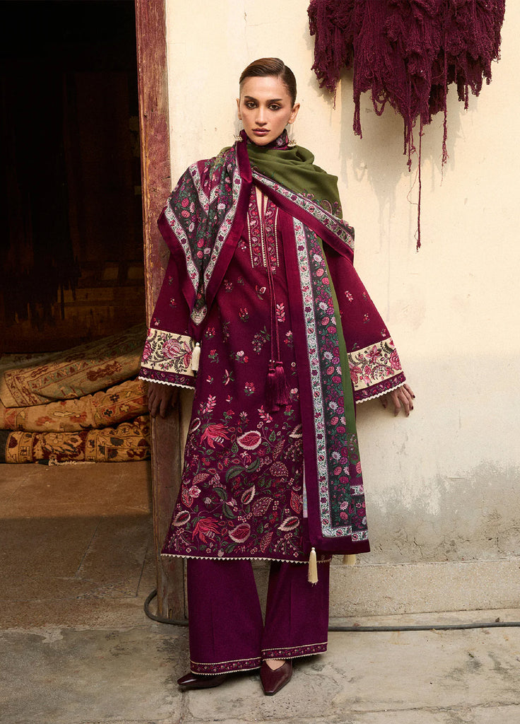 Jugnu by Hussain Rehar Karandi Embroidered Suits 3 Piece