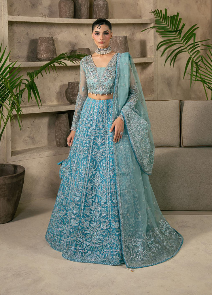Azira by Gulaal  Luxury Embroidered Organza 3 piece