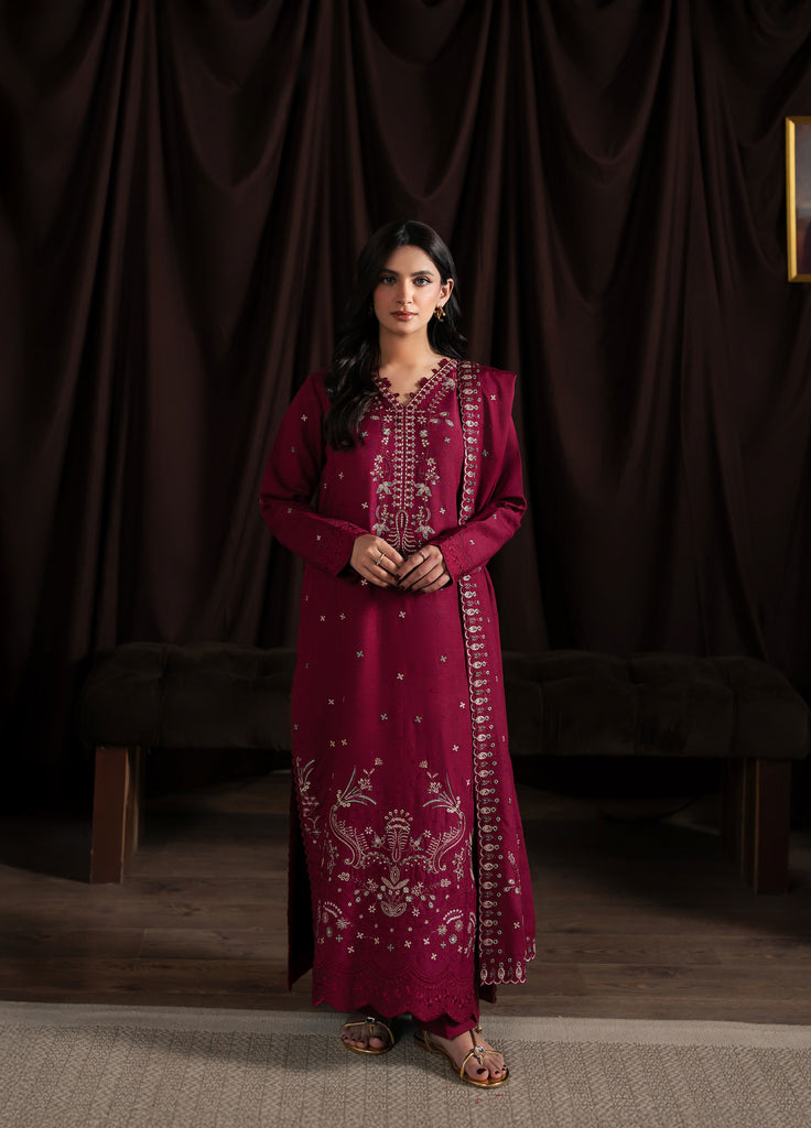 Neeshay Winter Reverie  Karandi Embroidered Suits 3 Piece