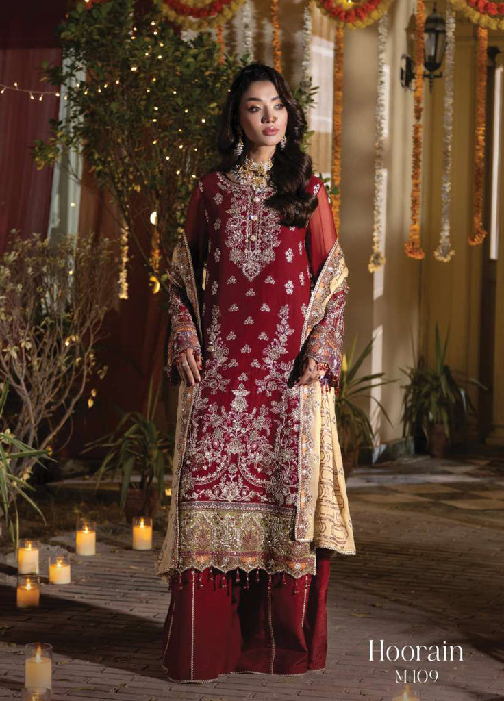 Shagun by Imrozia Premium Women 3 Piece Chiffon Suit