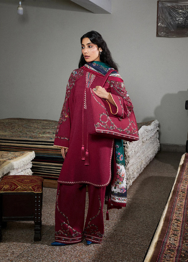 Jugnu by Hussain Rehar Karandi Embroidered Suits 3 Piece